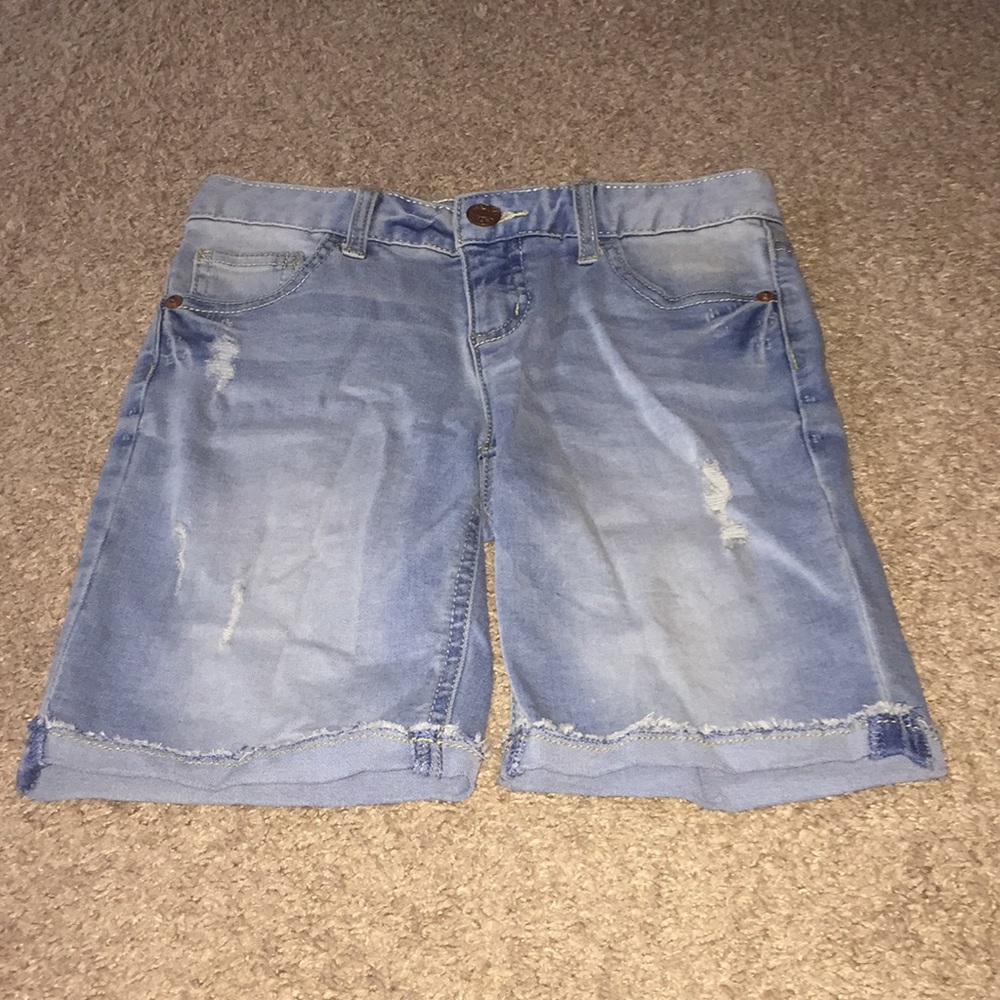 Justice jean shorts